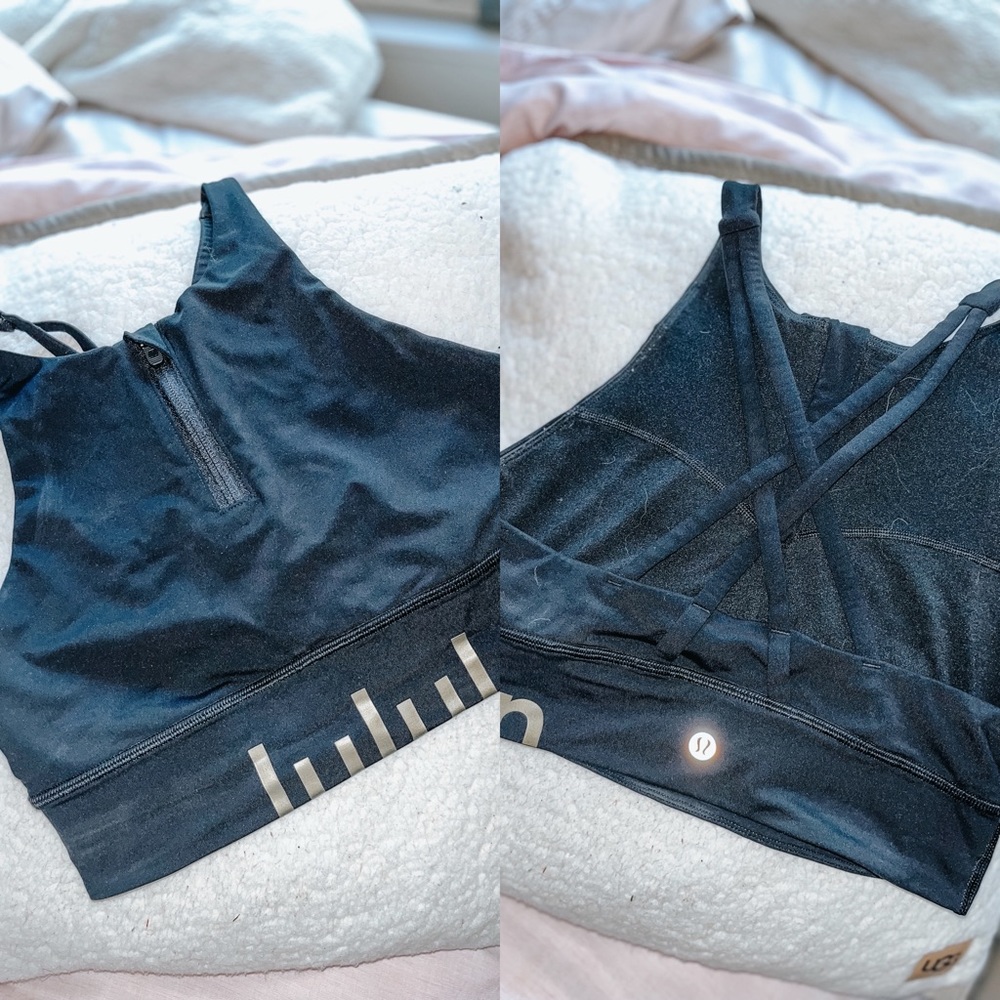 Zipper Sport Bra